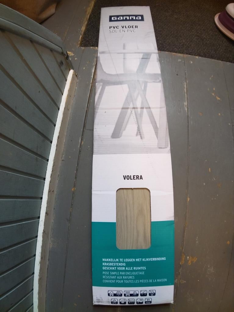Nieuwe Gamma PVC Vloer Volera - Kliksysteem, Ophalen, Beige, Nieuw, Minder dan 10 m²
