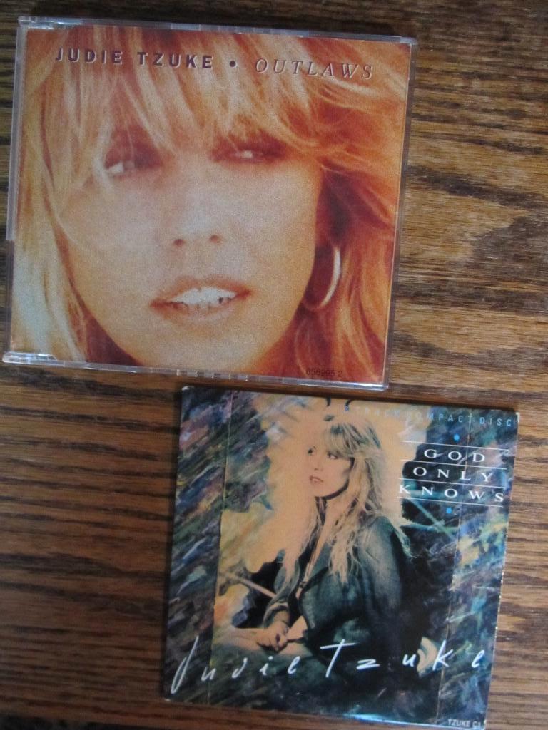 Outlaws + God Only Knows - Judie Tzuke, Gebruikt, Maxi-single, Ophalen of Verzenden, 1 single