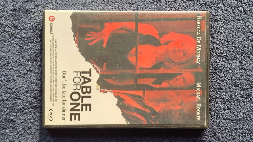 Table for One "Rebecca DeMornay, Michael Rooker", Vanaf 16 jaar, Ophalen of Verzenden, Zo goed als nieuw, Actiethriller
