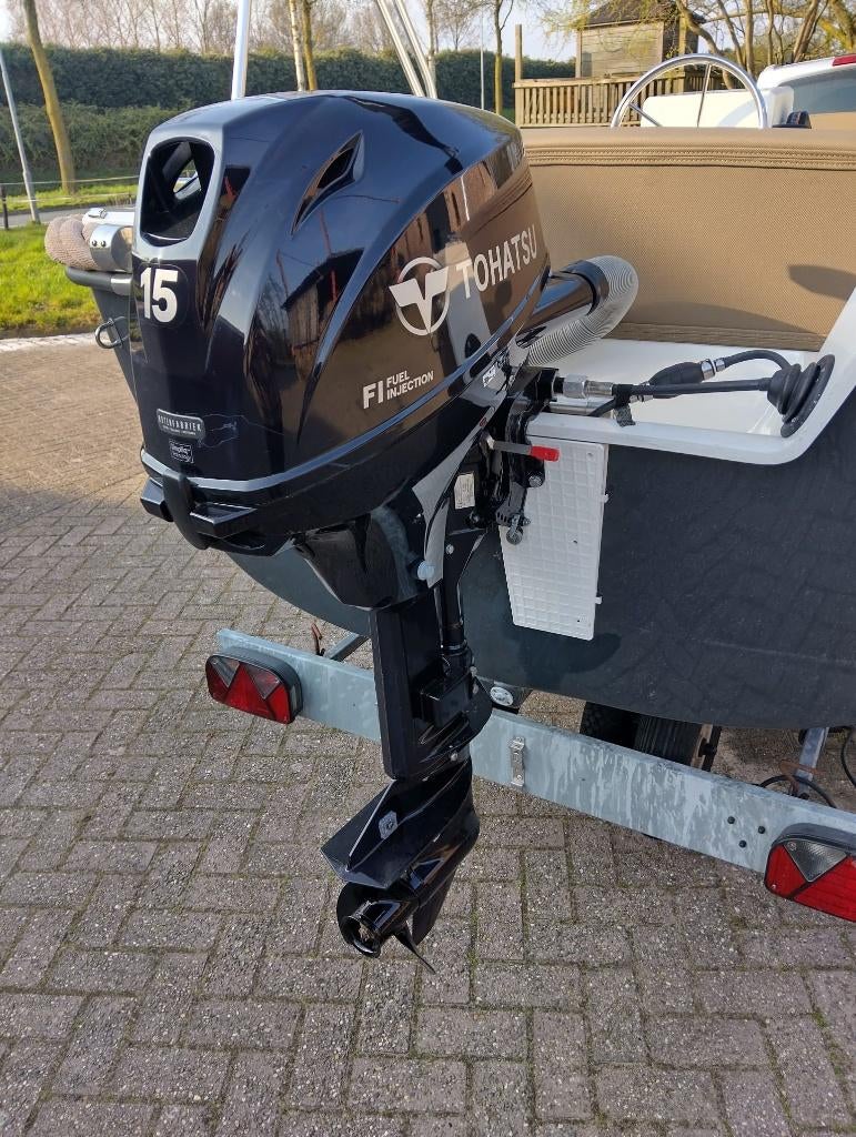sloep, 10 tot 30 pk, Ophalen of Verzenden, Zo goed als nieuw, 3 tot 6 meter