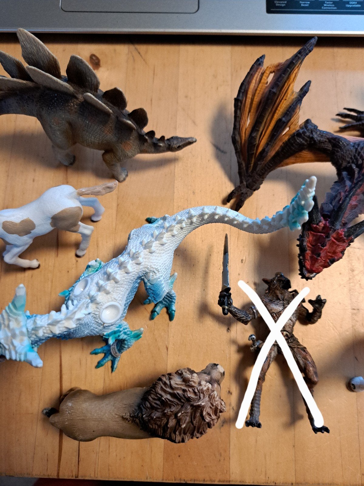 schleich draken dieren, Ophalen of Verzenden, Zo goed als nieuw, Beeldje of Figuurtje