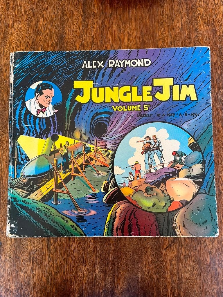 Jungle Jim - Alex Raymond (Engelse uitgave), Gelezen, Alex Raymond, Eén stripboek, Ophalen of Verzenden