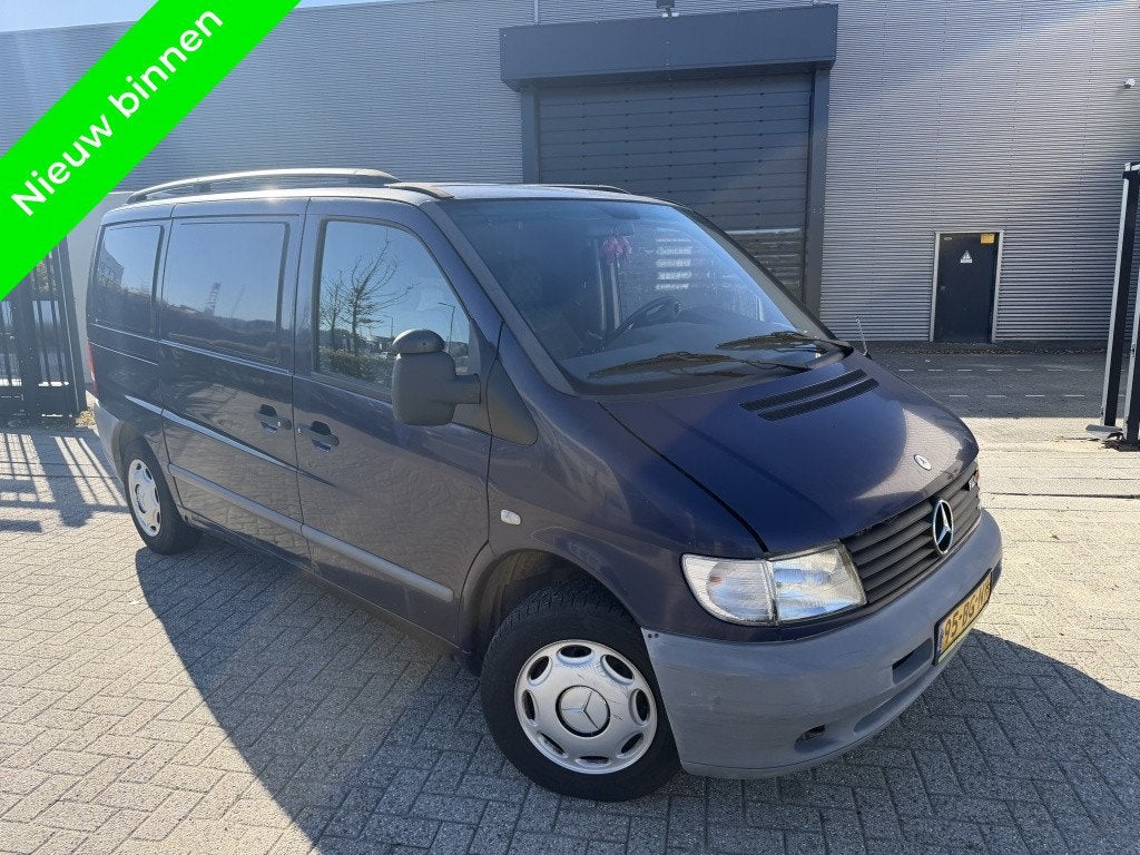 Mercedes-benz Vito 112 CDI, Auto's, Gebruikt, 4 cilinders, Blauw, Verwarmde buitenspiegels