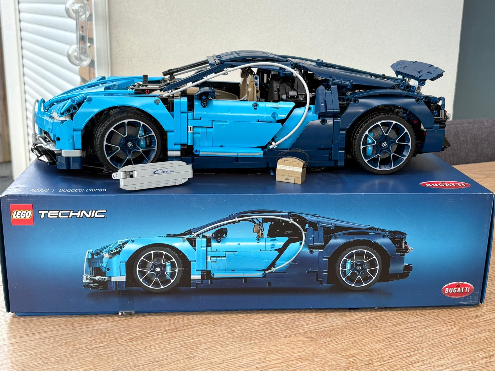Lego Technic Bugatti Chiron 42083, Ophalen of Verzenden, Zo goed als nieuw