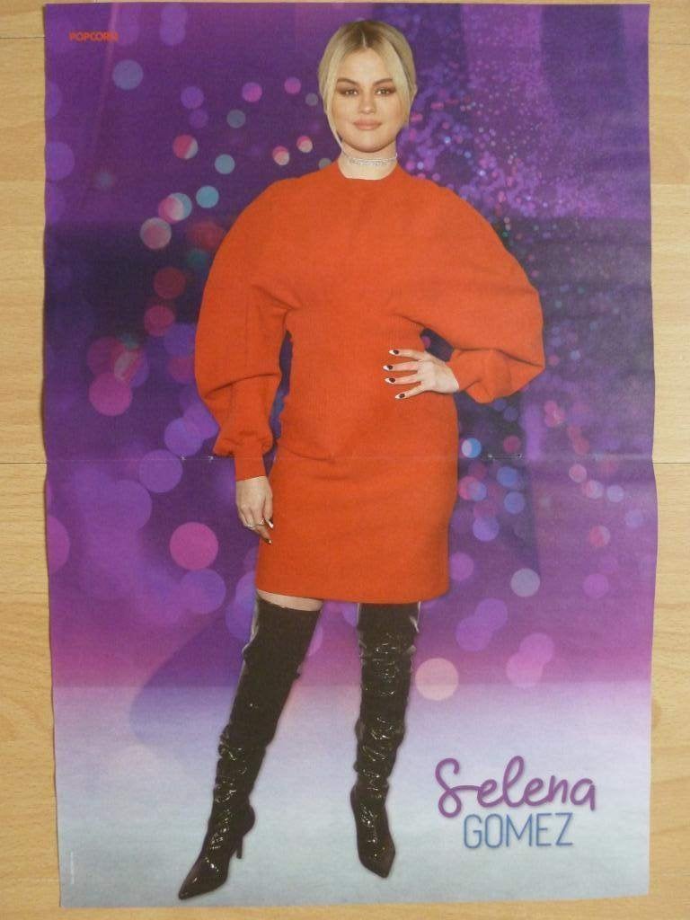 Poster van Selena Gomez / The Kid Laroi uit Duits t. Popcorn, Ophalen of Verzenden, Nieuw, A1 t/m A3, Muziek