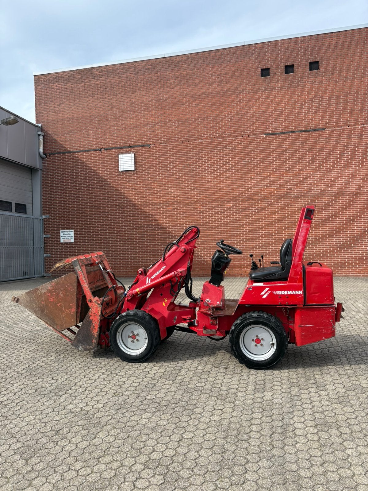 Weidemann 1230 Hoflader / kniklader – bouwjaar 2004 –, Ophalen, Overige typen