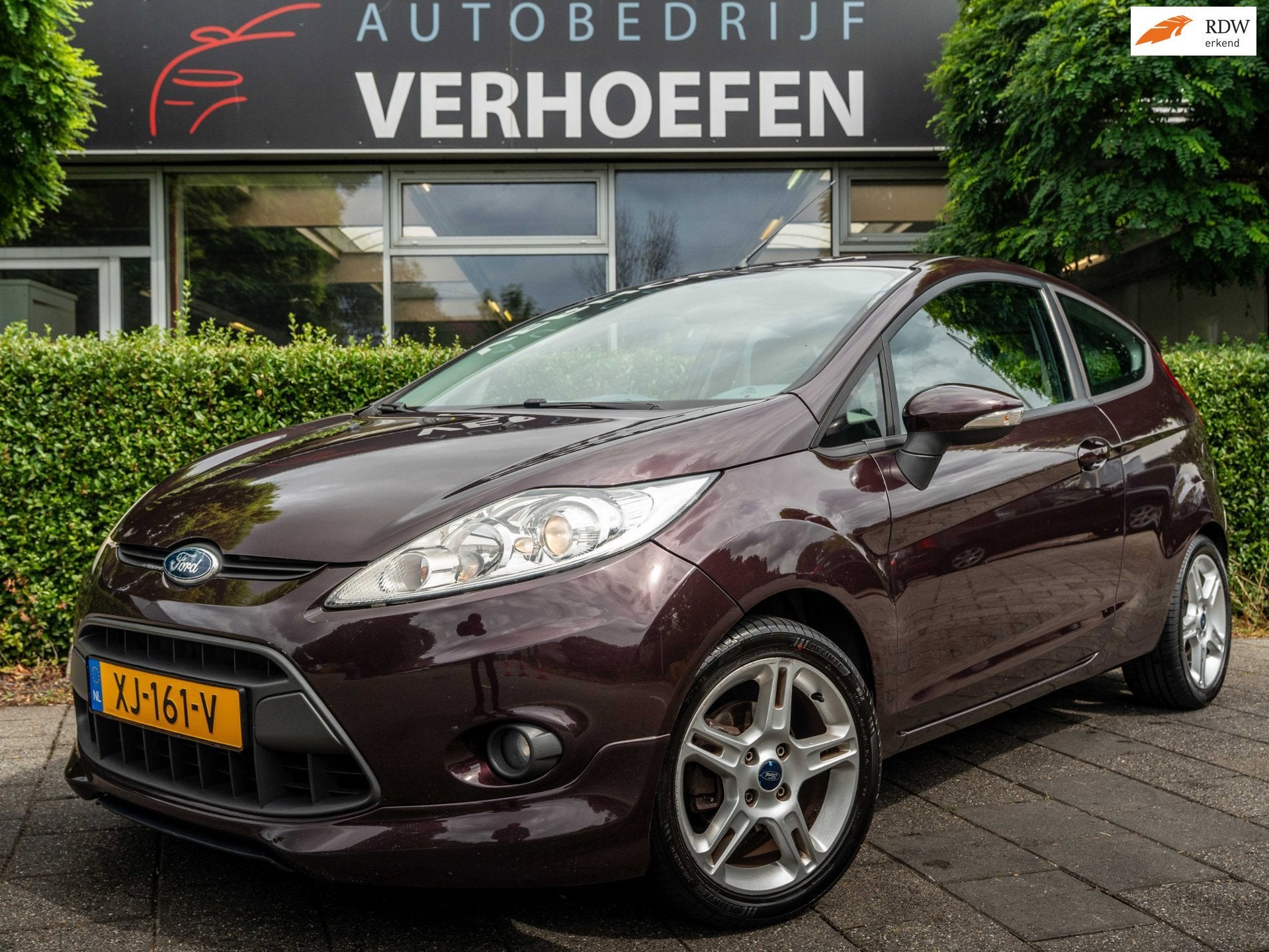 Ford Fiesta 1.6 Sport | ST-LINE | LEDEREN BEKLEDING | CLIMAT, 1596 cc, Gebruikt, 4 cilinders, Bruin