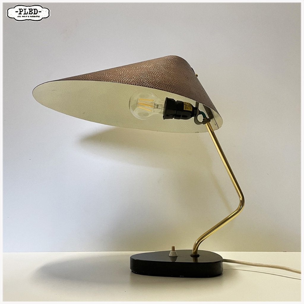 Vintage tafellamp space age DDR, 1960s / Space Age, Bureaulamp, Gebruikt, Overige merken, Vintage