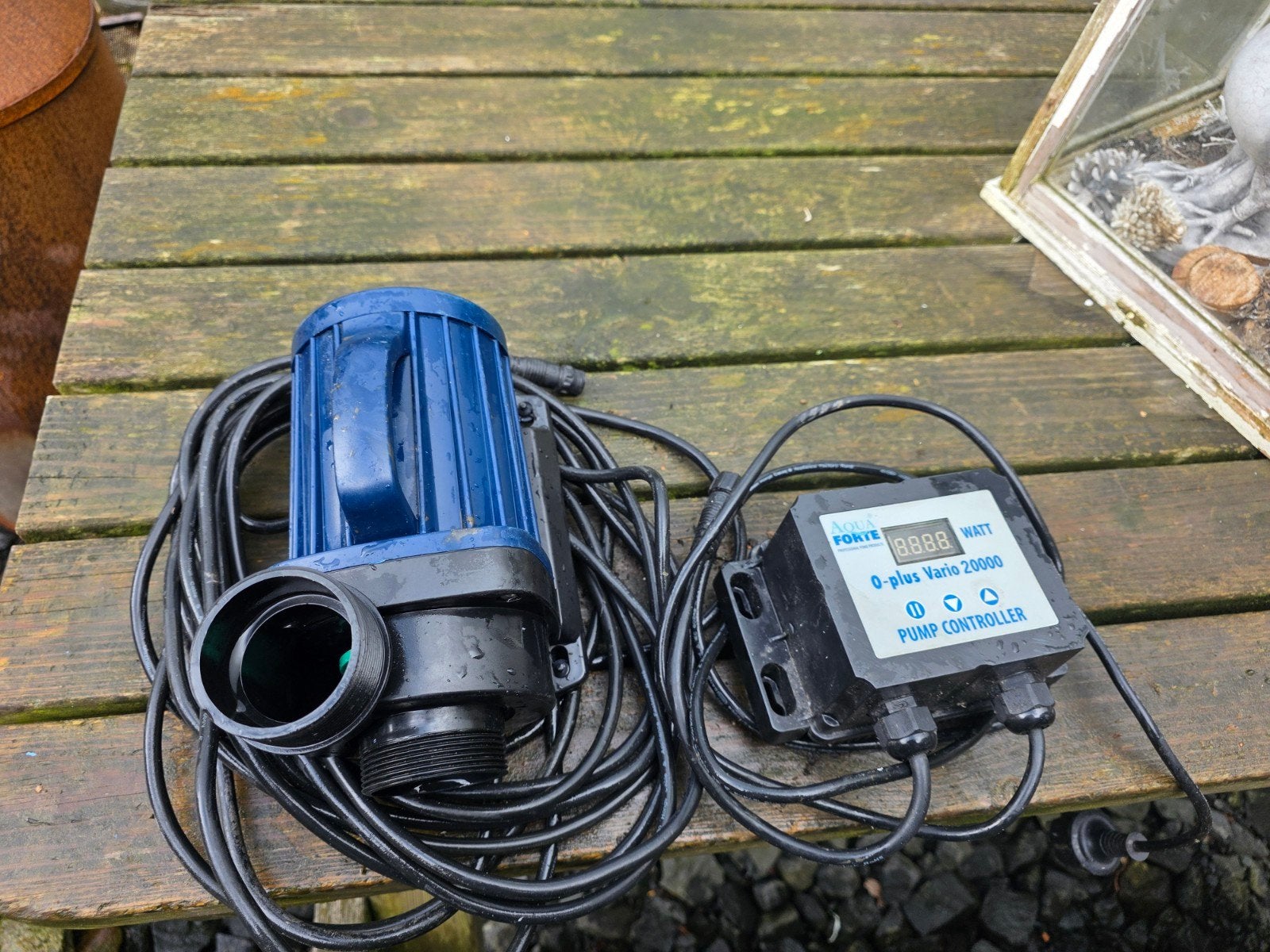 AquaForte O-plus Vario 20000 Pomp met Controller, Ophalen of Verzenden, Gebruikt