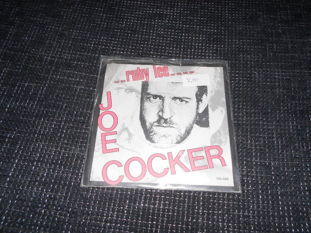 ruby lee - joe cocker, Cd's en Dvd's, Vinyl Singles, Fotohoes, Ophalen of Verzenden, Gebruikt, Pop