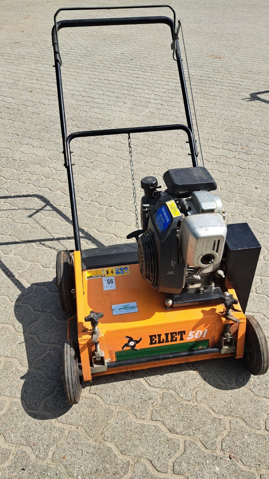 Eliet E501 verticuteermachine 50cm, Honda 5pk, Ophalen, Benzine