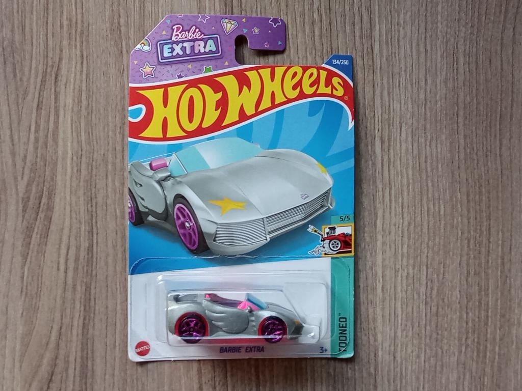 Hot Wheels Barbie extra, Ophalen of Verzenden, Nieuw, Auto