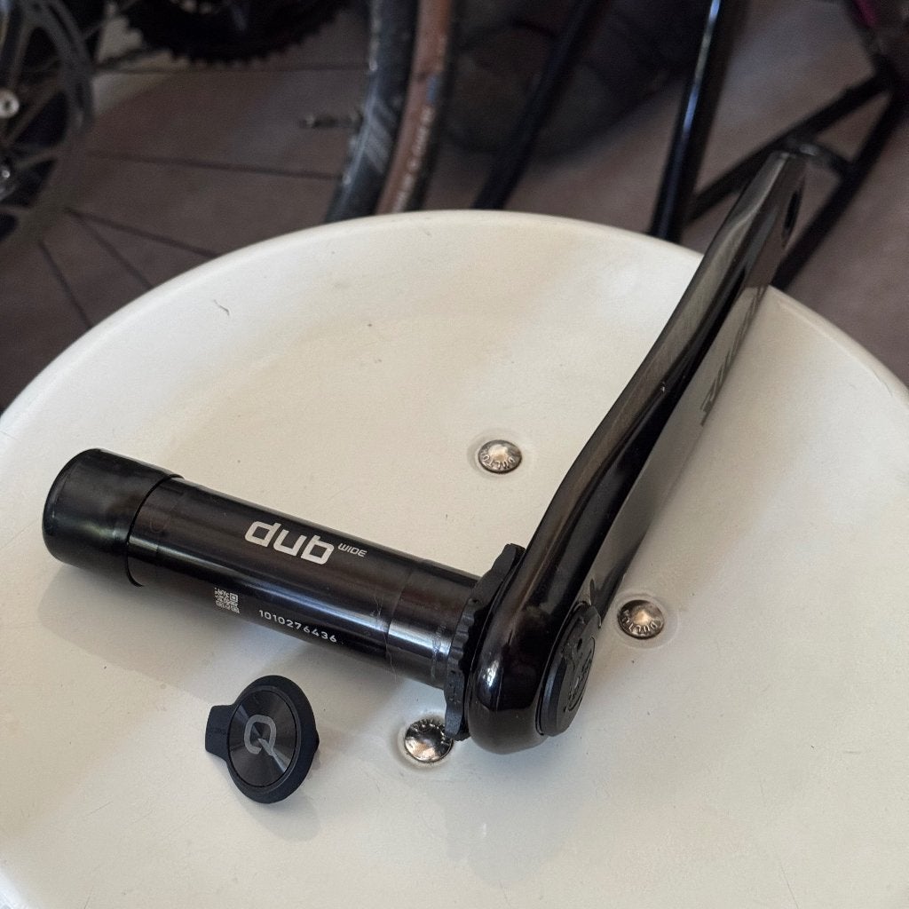 SRAM Rival Powermeter DUB Wide 175mm, Crankstel of Pedalen, Gebruikt, Ophalen of Verzenden, SRAM