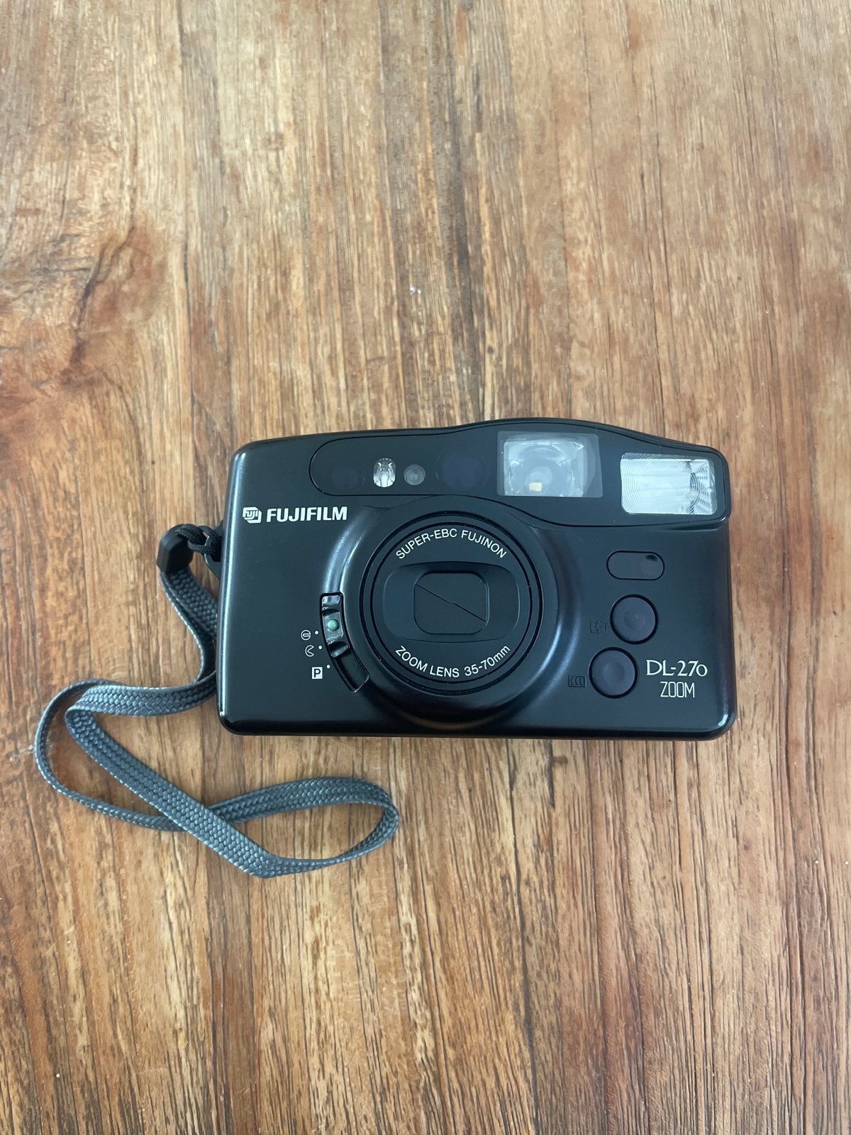 Fujifilm DL-270 Zoom Compact Camera met Tasje, Ophalen of Verzenden, Gebruikt, Compact, Fuji