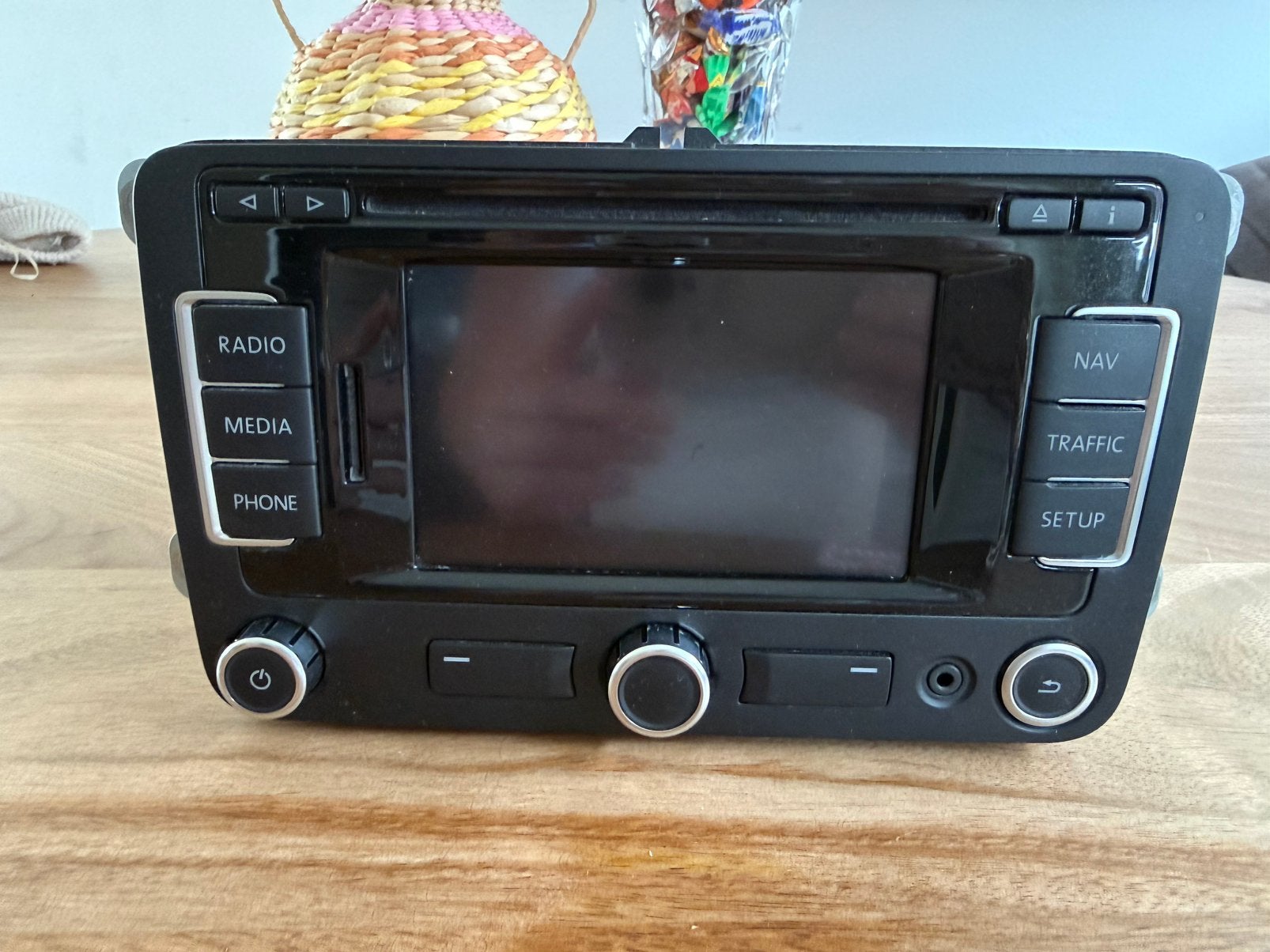 Originele volkswagen golf 6 radio, Auto diversen, Autoradio's, Ophalen, Zo goed als nieuw