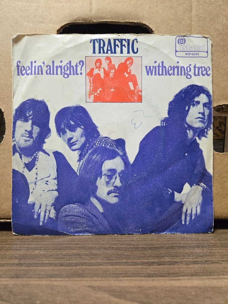 Traffic - Feelin' alright?, 7 inch, Single, Ophalen of Verzenden, Zo goed als nieuw