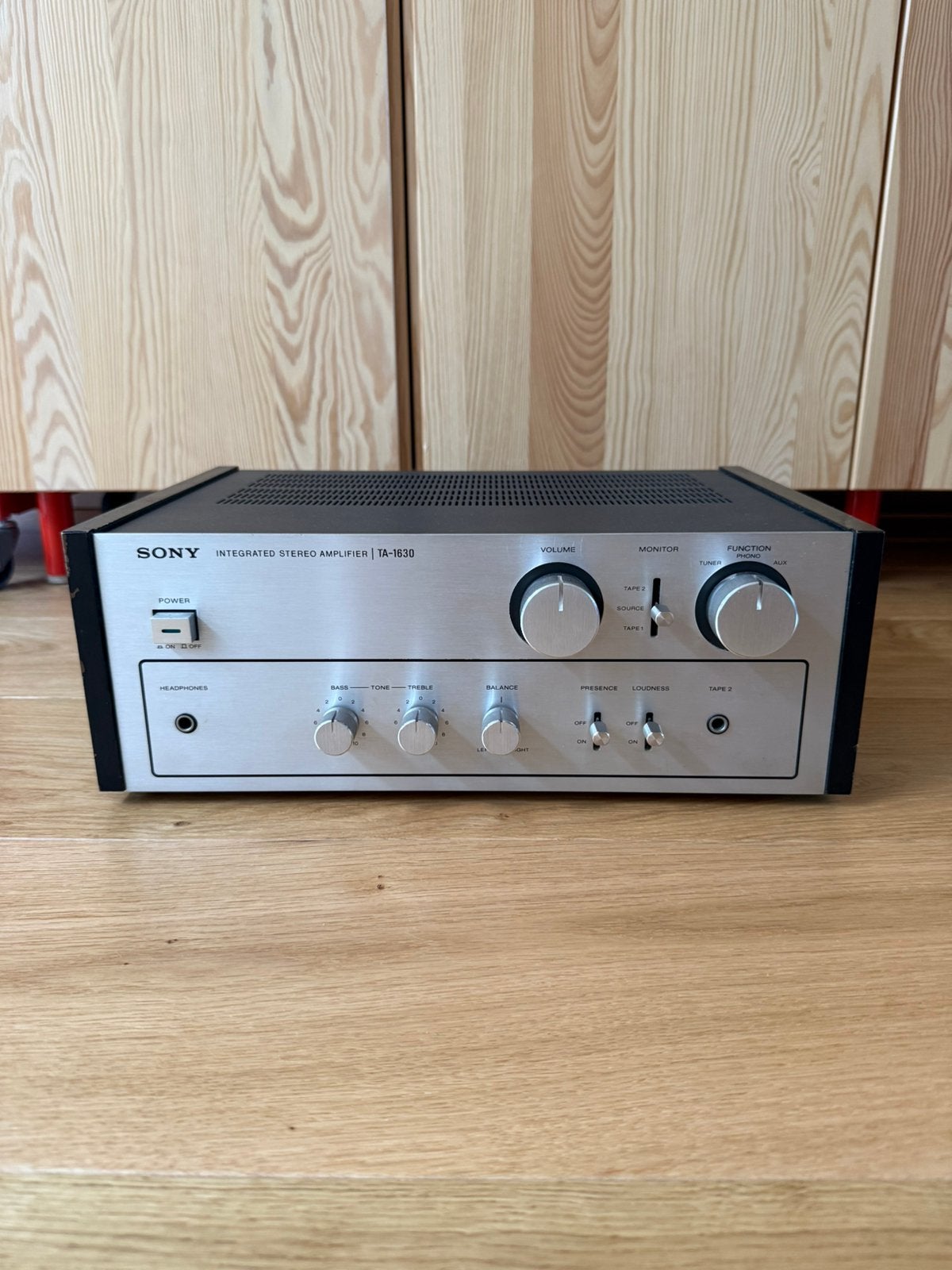 Sony TA-1630 Integrated Stereo Amplifier, Ophalen, Minder dan 60 watt, Sony