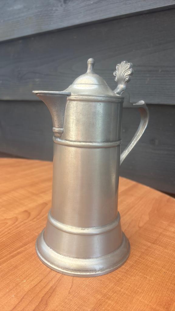 Tinnen kan, Antiek en Kunst, Antiek | Tin, Ophalen of Verzenden