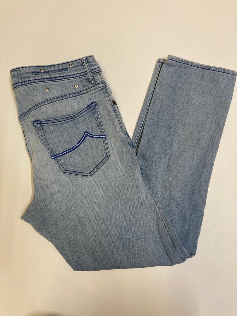 Jacob Cöhen Style J688 Flag jeans - 32 - Blue - no patch, Blauw, W32 (confectie 46) of kleiner, Ophalen of Verzenden, Zo goed als nieuw