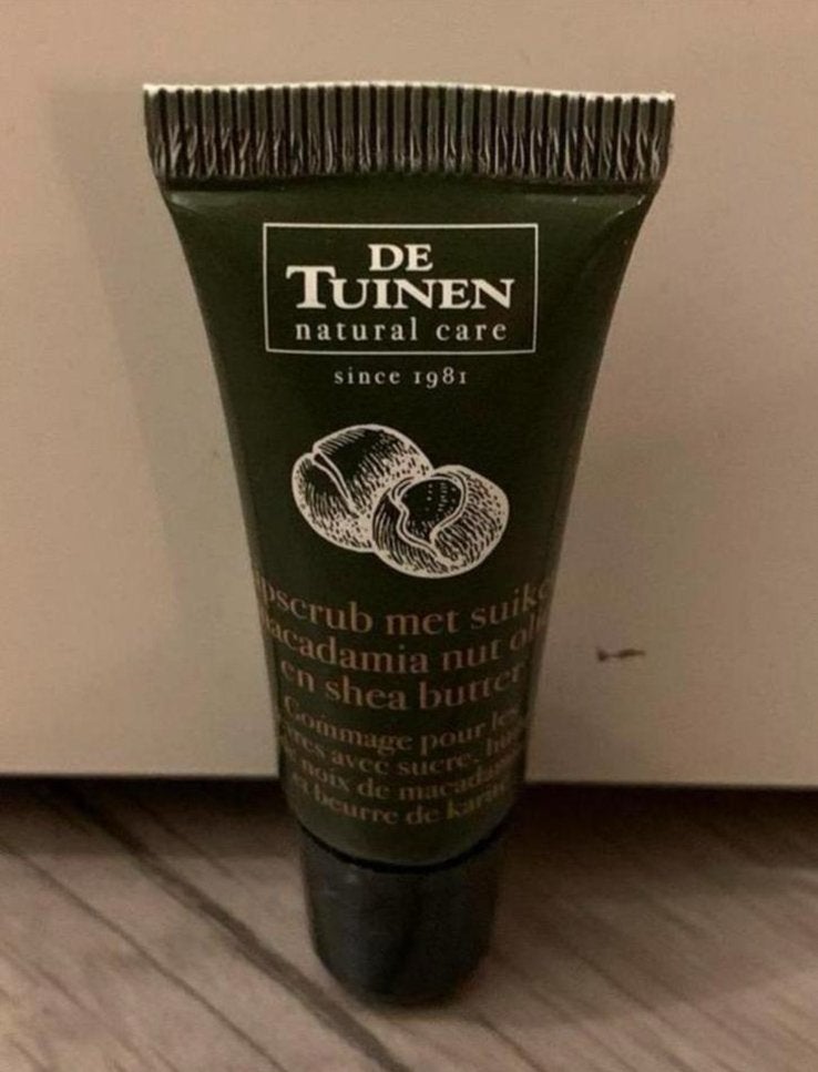 De tuinen lipscrub met suiker 10 ml fullsize, Ophalen of Verzenden, Nieuw, Lippen, Verzorging