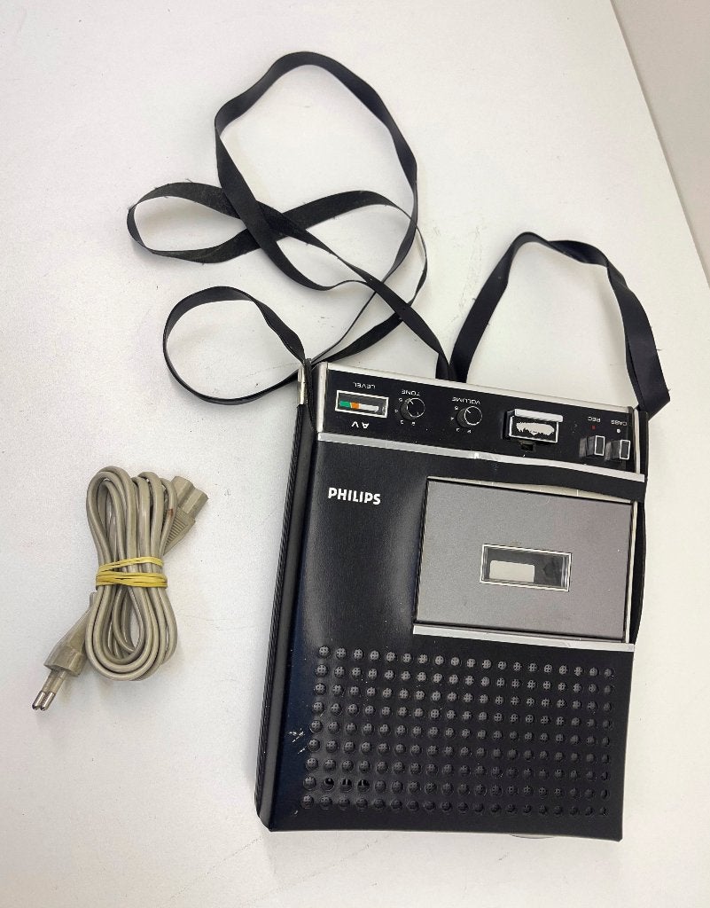 cassette-recorder, Philips, N, N, Enkel