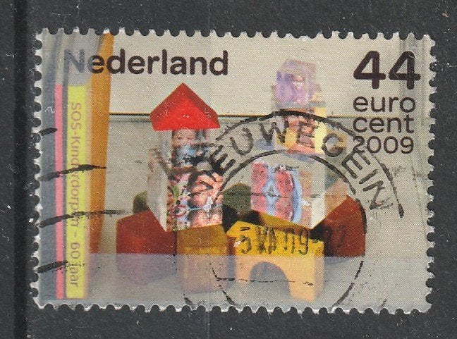nvph 2649 SOS kinderdorpen 2009, Verzenden, Na 1940, Gestempeld