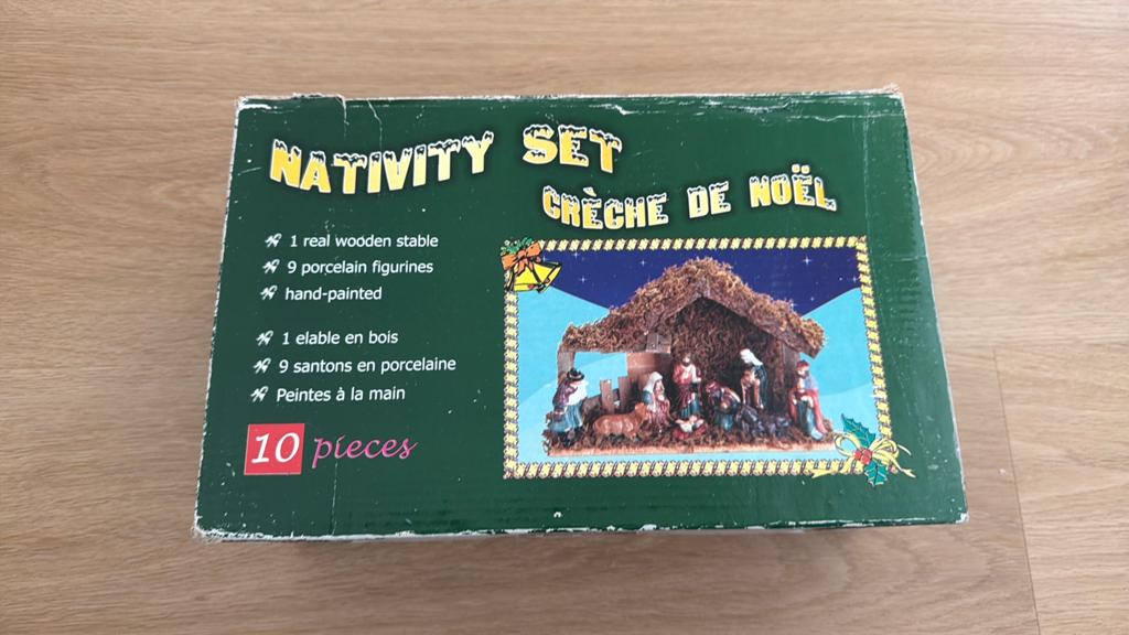 Kerststal, Diversen, Ophalen of Verzenden, Zo goed als nieuw
