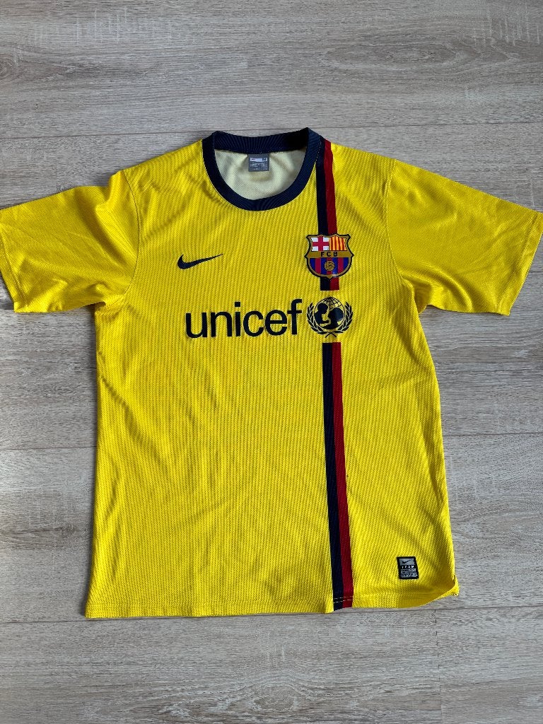Barcelona 2008/09 uitshirt, Maat M, Ophalen of Verzenden, Gebruikt, Shirt