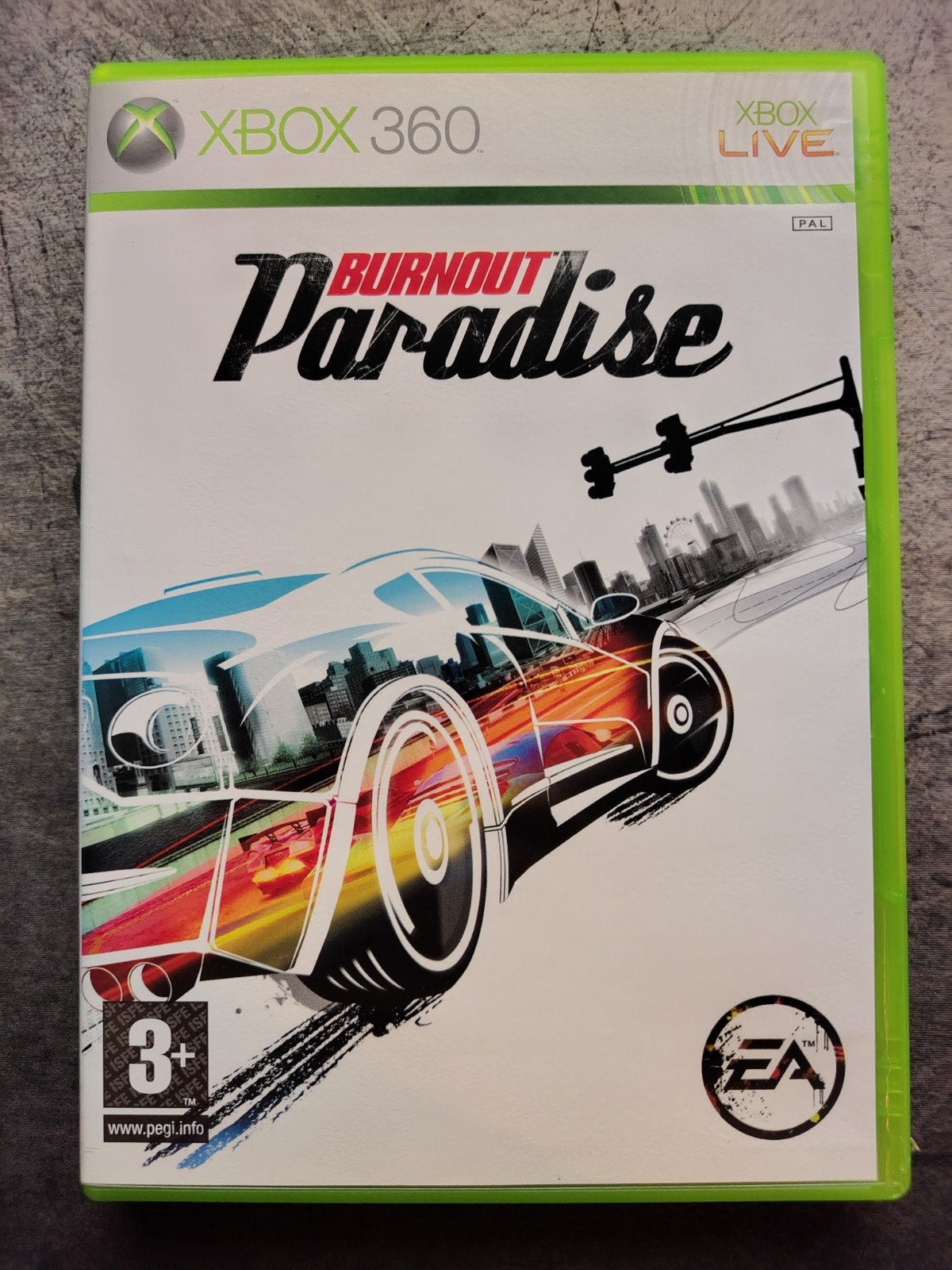 Burnout: Paradise - Xbox 360 - CIB, Spelcomputers en Games, Games | Xbox 360, Online, Gebruikt, Racen en Vliegen, Ophalen of Verzenden
