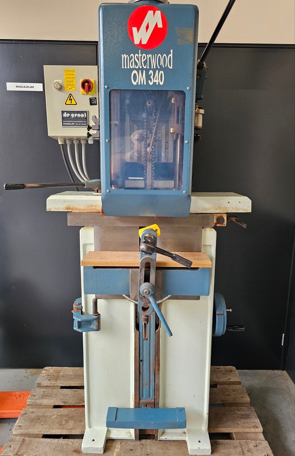 Kettingfrees  / Kettingsteek Masterwood OMM 340, Ophalen, Gebruikt, Masterwood Centauro Griggio, Kettingfrees