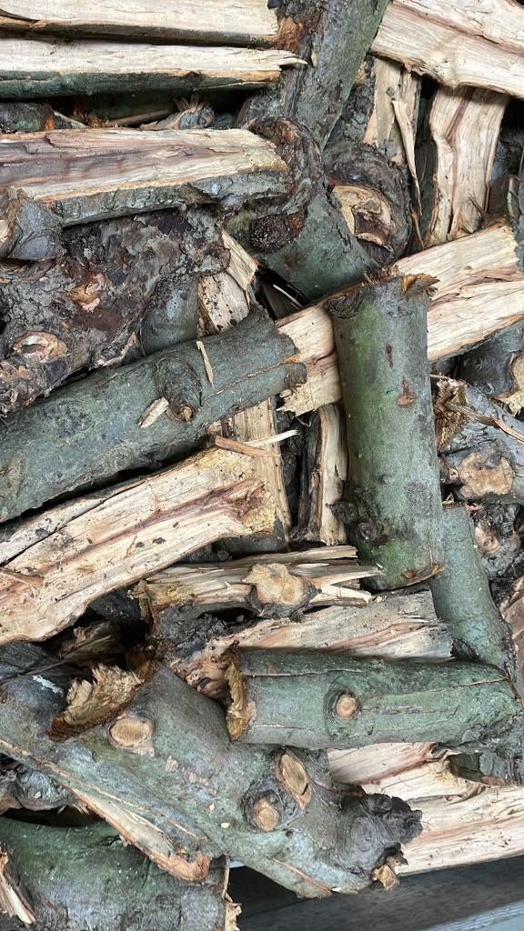 Appelhout haardhout – super droog – 0,8 kuub per bak, 6 m³ of meer, Ophalen, Overige houtsoorten, Blokken