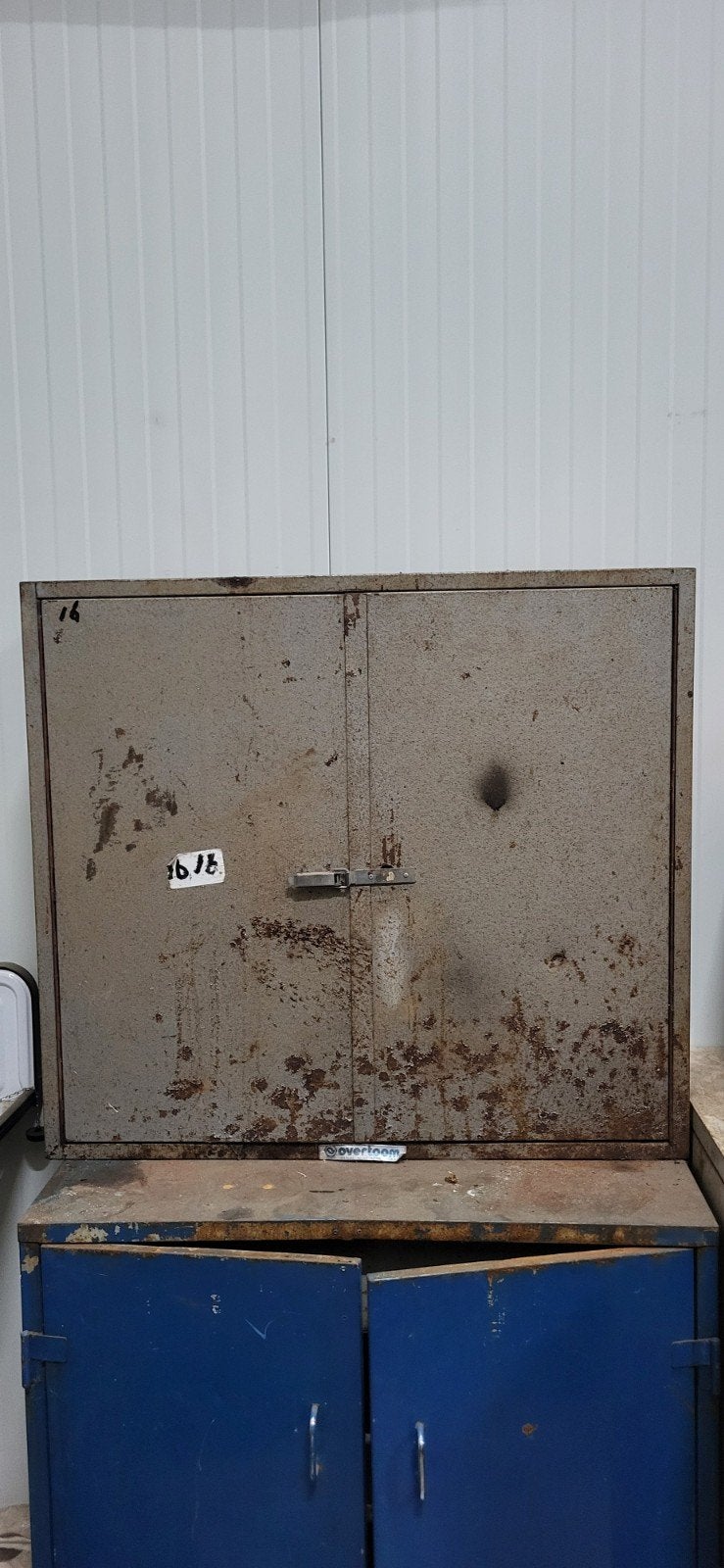 stalen kasten, Ophalen, Gebruikt, 70 tot 120 cm