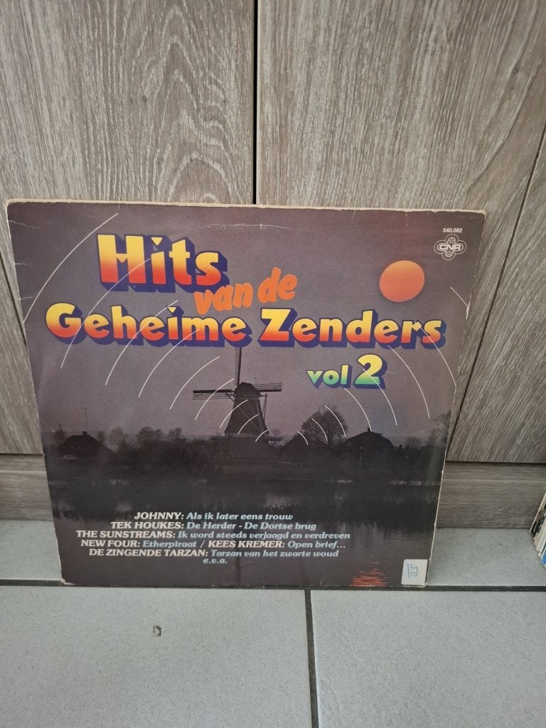 Hits Geheime zenders, LP, Piraten en Zeemansliederen, Verzenden, Zo goed als nieuw