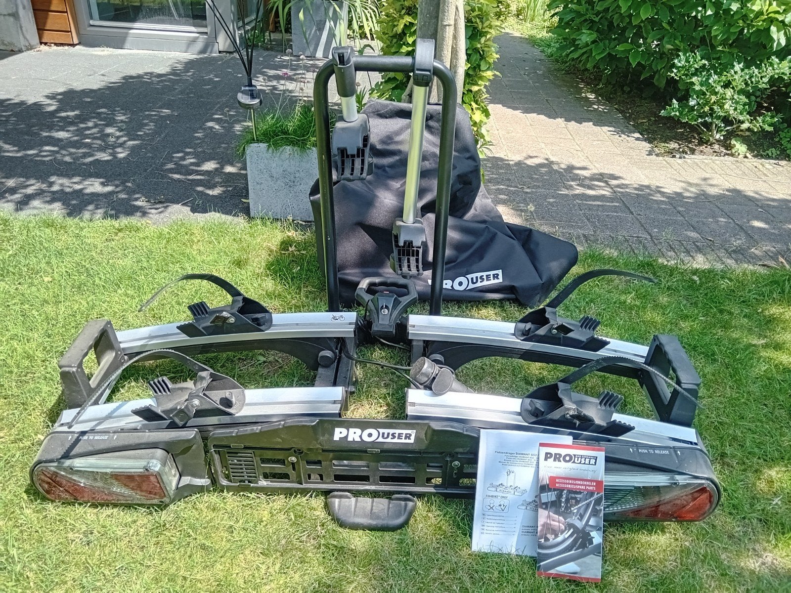 ProUser Diamant SG2 - Fix4bike, Ophalen, Zo goed als nieuw, 2 fietsen, Trekhaakdrager