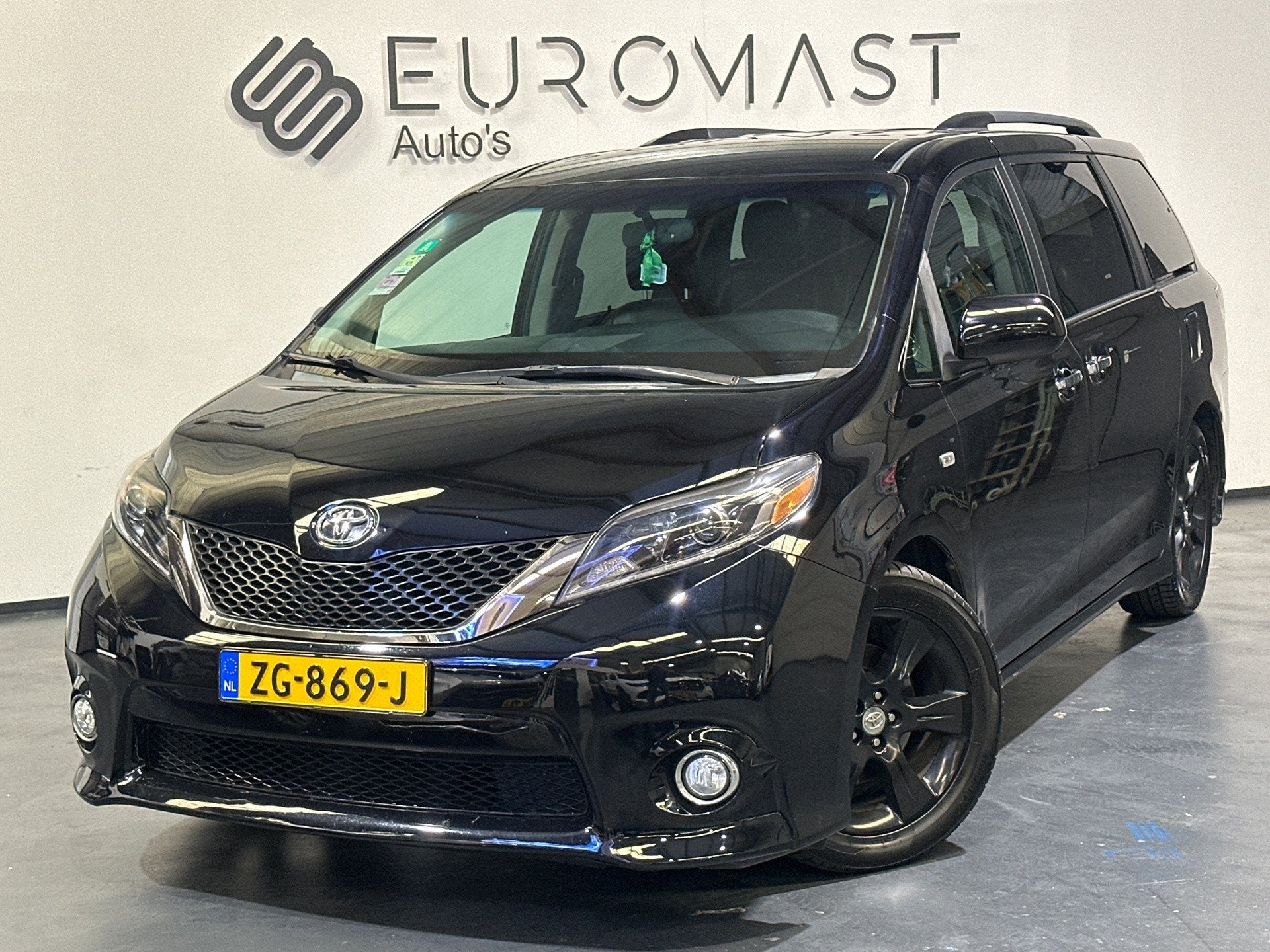 Toyota TOYOTA SIENNA 3.5 V6 Automaat | 8zitter | Leder | Cam, Automaat, Gebruikt, Zwart, Bedrijf