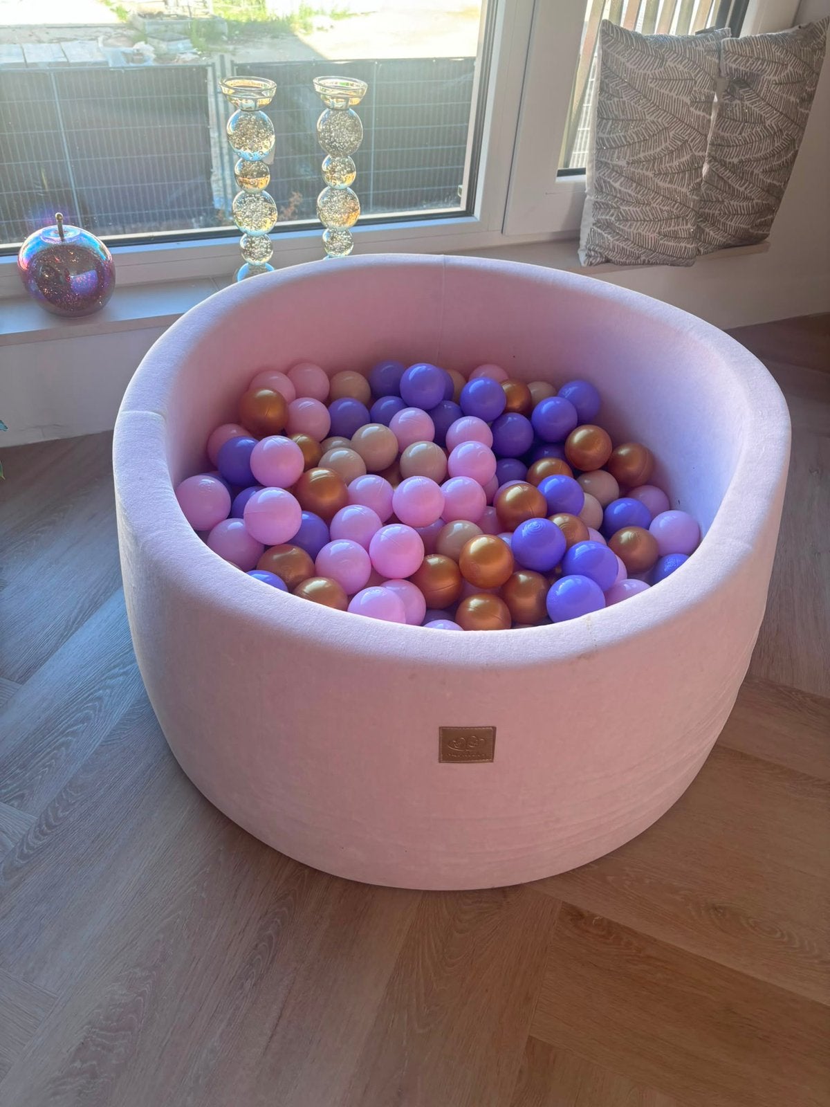 Roze ballenbak met ballen te koop, Ophalen of Verzenden, Zo goed als nieuw, Jongen of Meisje