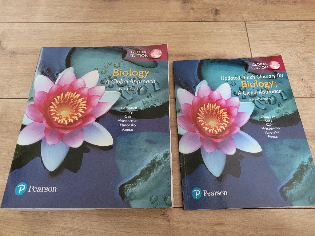 Studieboek Pearson Biology A Global Approach, Ophalen of Verzenden, Beta, Zo goed als nieuw, HBO