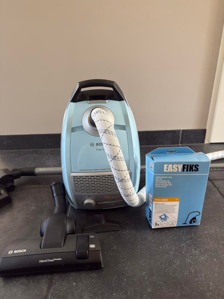 Bosch Free'e stofzuiger met zakken, Gebruikt, Stofzuiger, 1600 tot 2000 watt, Ophalen