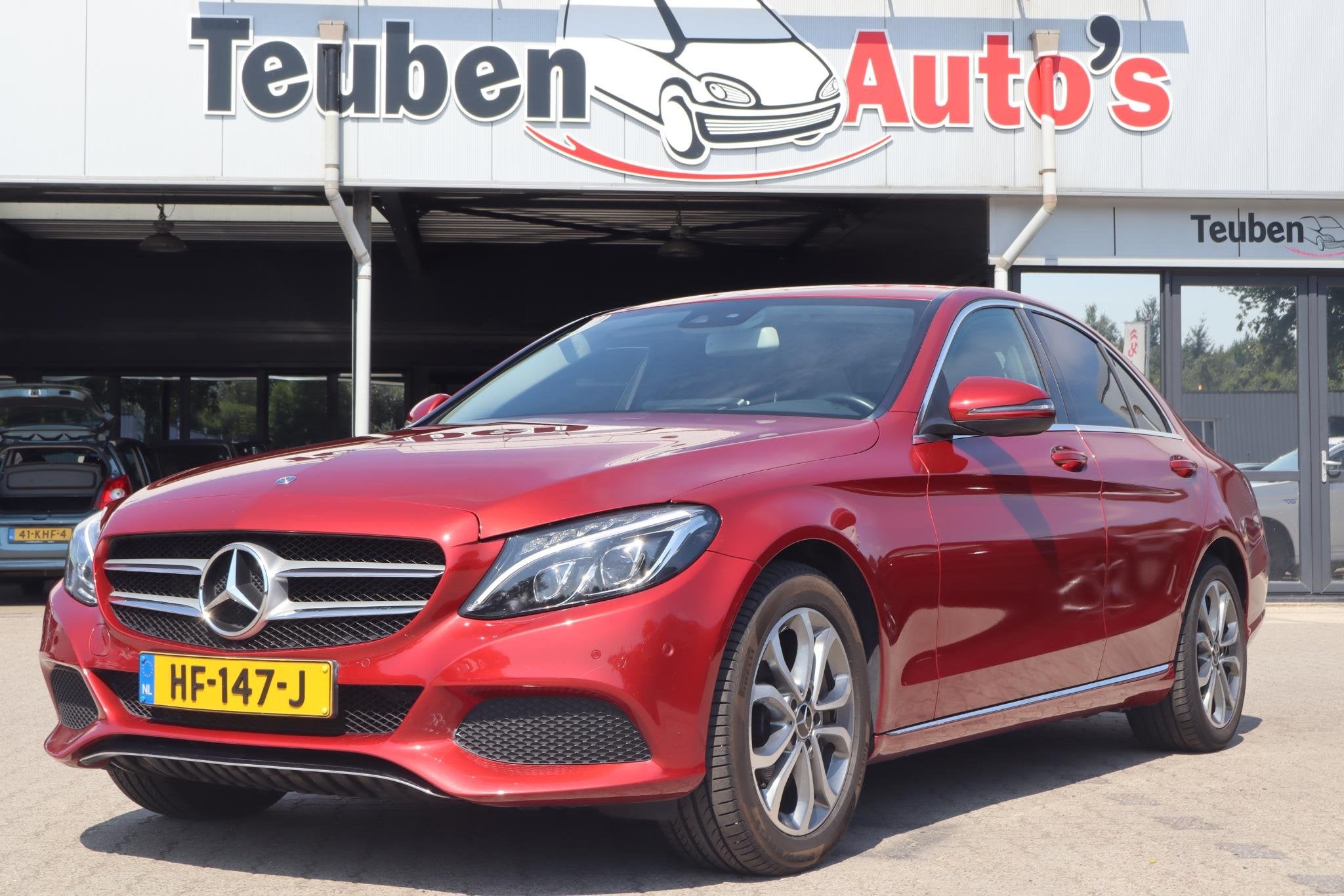 Mercedes-Benz C-klasse 350 e Lease Edition | SOH 90,7 % | Le, Auto's, Mercedes-Benz, Automaat, Achterwielaandrijving, Gebruikt