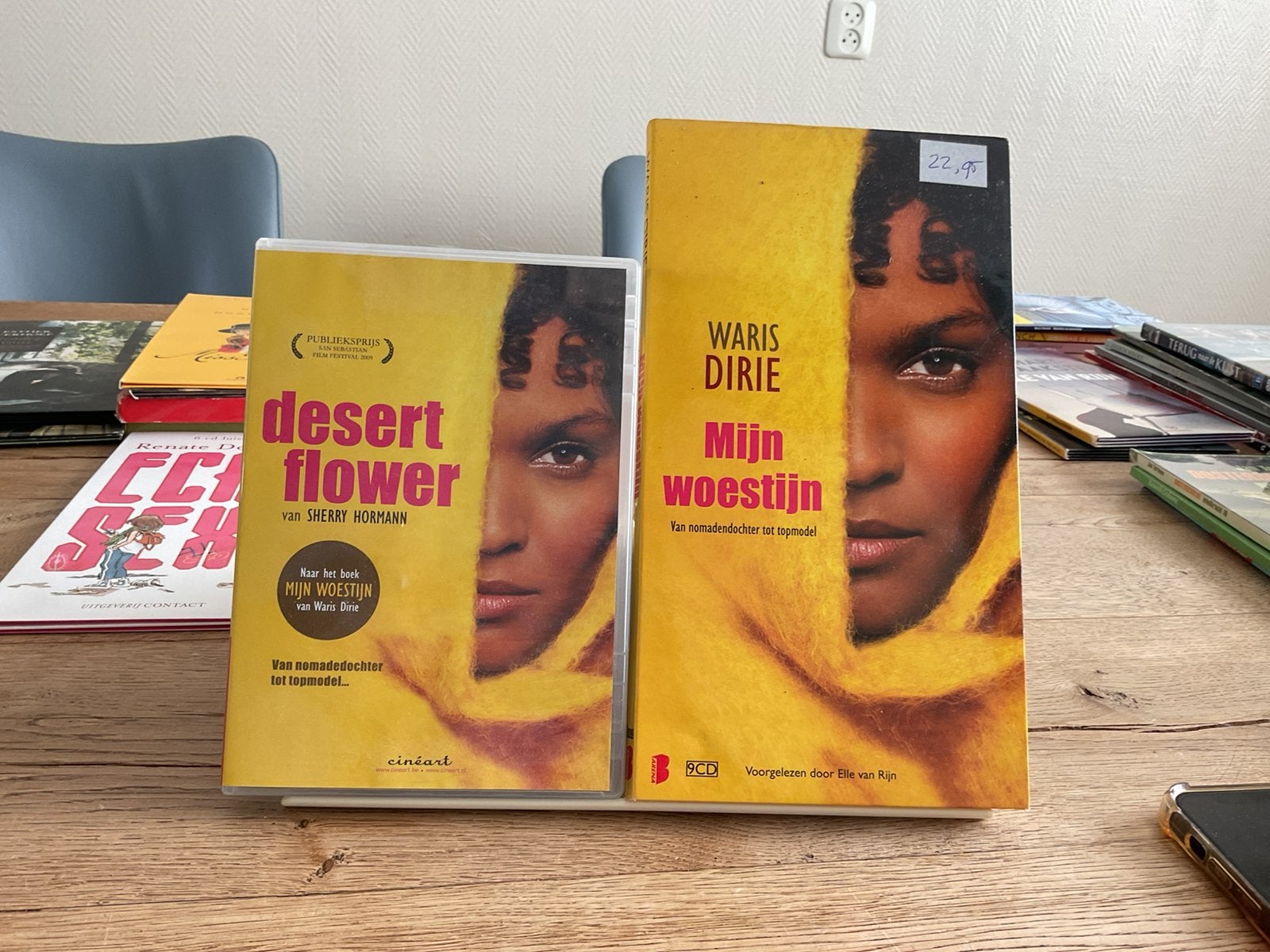 Waris Dirie - Mijn woestijn luisterboek + dvd film, Boeken, Ophalen of Verzenden, Waris Dirie