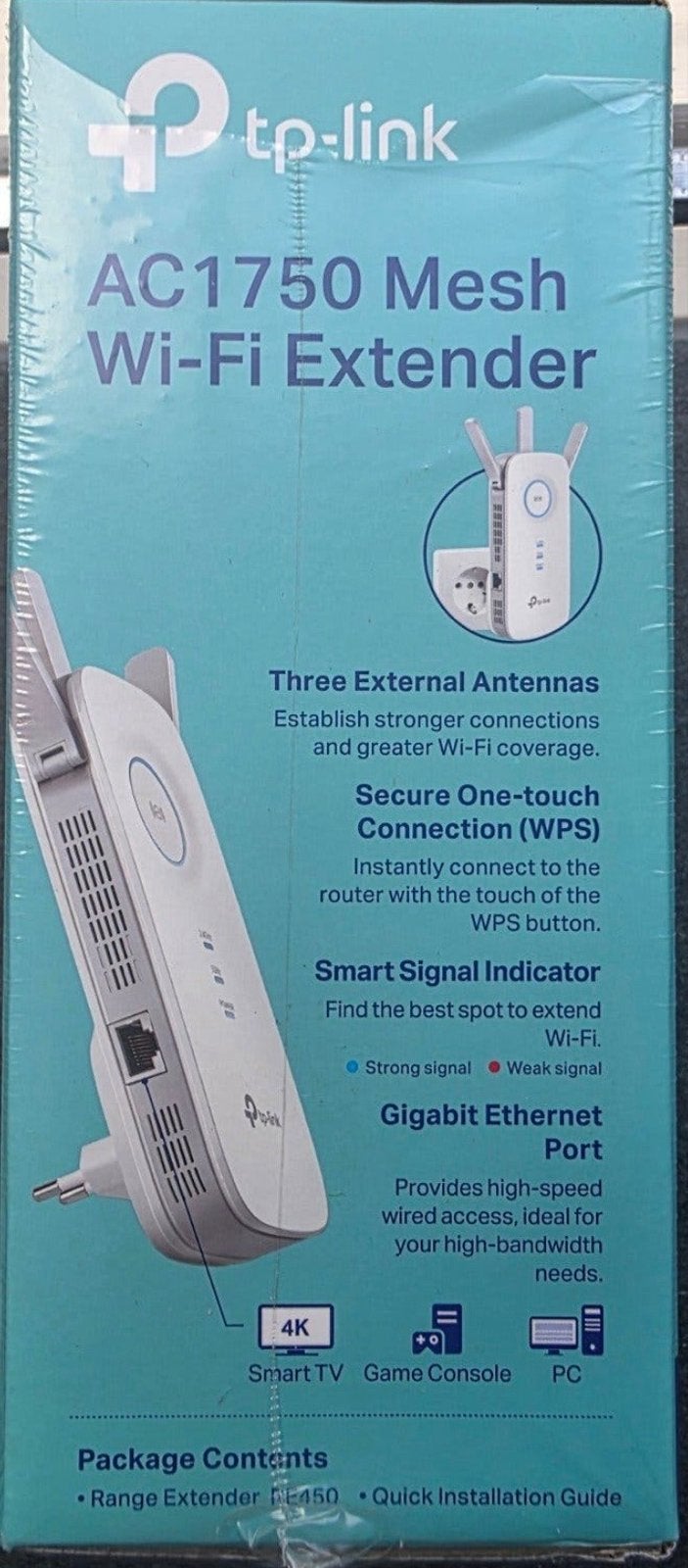 TP-Link RE450 AC1750 WiFi Repeater - Bereikvergroter, Ophalen, Nieuw