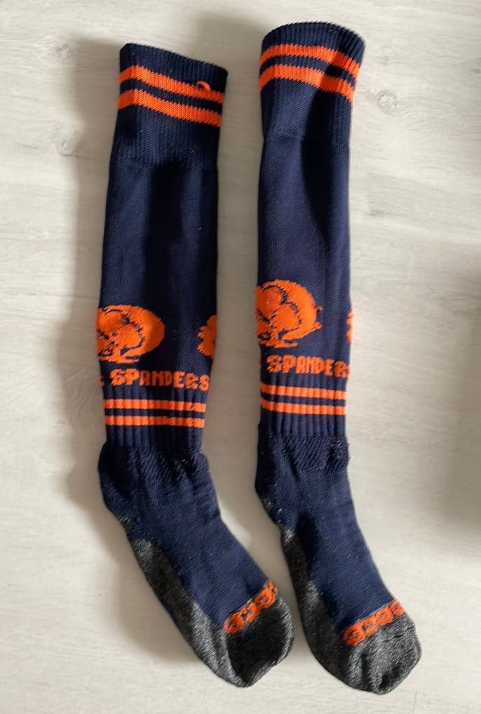 Spandersbosch hockey sokken maat 30-35, Ophalen of Verzenden, Gebruikt, Kleding