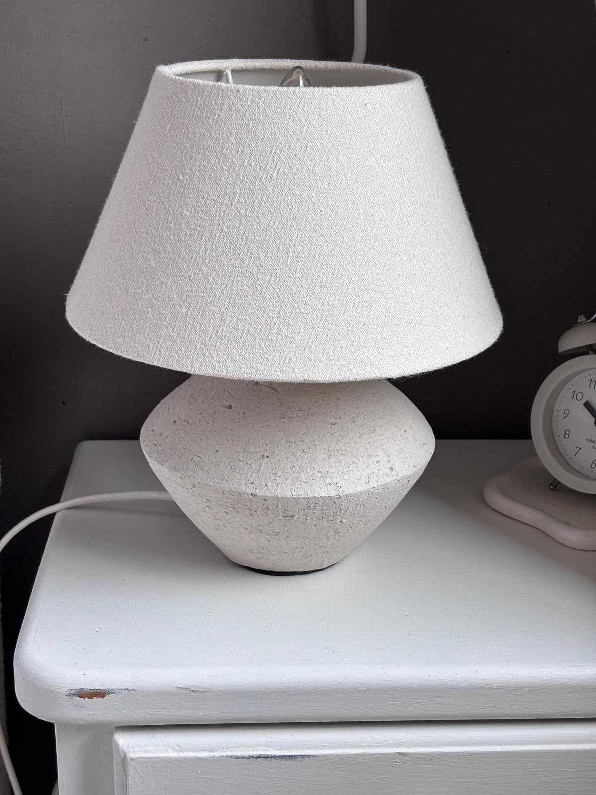 2x Zara Home kleine tafellamp met kap, Overige merken, Textiel, Nachtlamp, Zo goed als nieuw