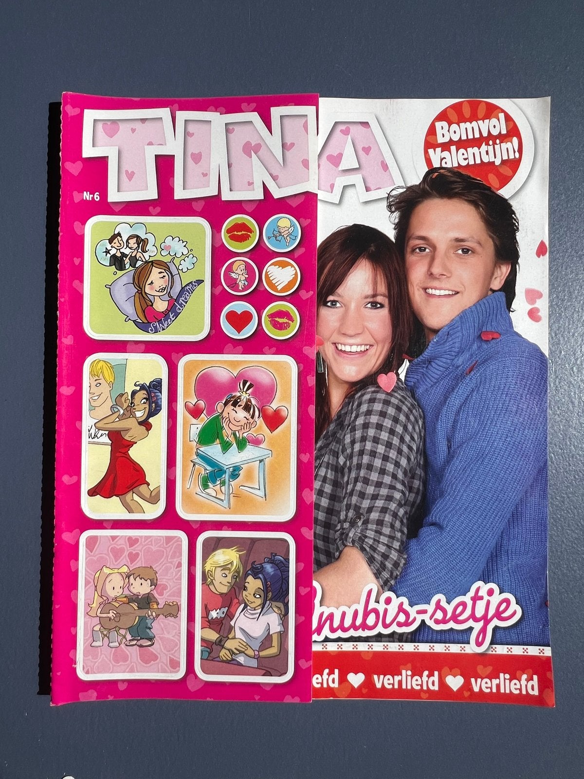 Tina Magazine Nr. 6 - Bomvol Valentijn! Anubis-setje, Boeken, Ophalen of Verzenden, Zo goed als nieuw, Damesbladen