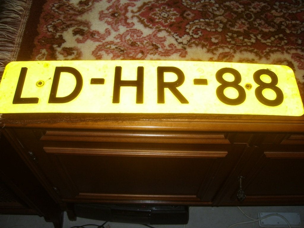 NUMMERBORD, Ophalen of Verzenden