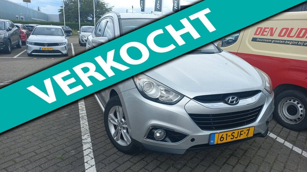 Hyundai Ix35 1.6i GDI Style navi LM airco org NL, Auto's, Hyundai, Bedrijf, Te koop, iX35, ABS, Airbags, Airconditioning, Automatische klimaatregeling
