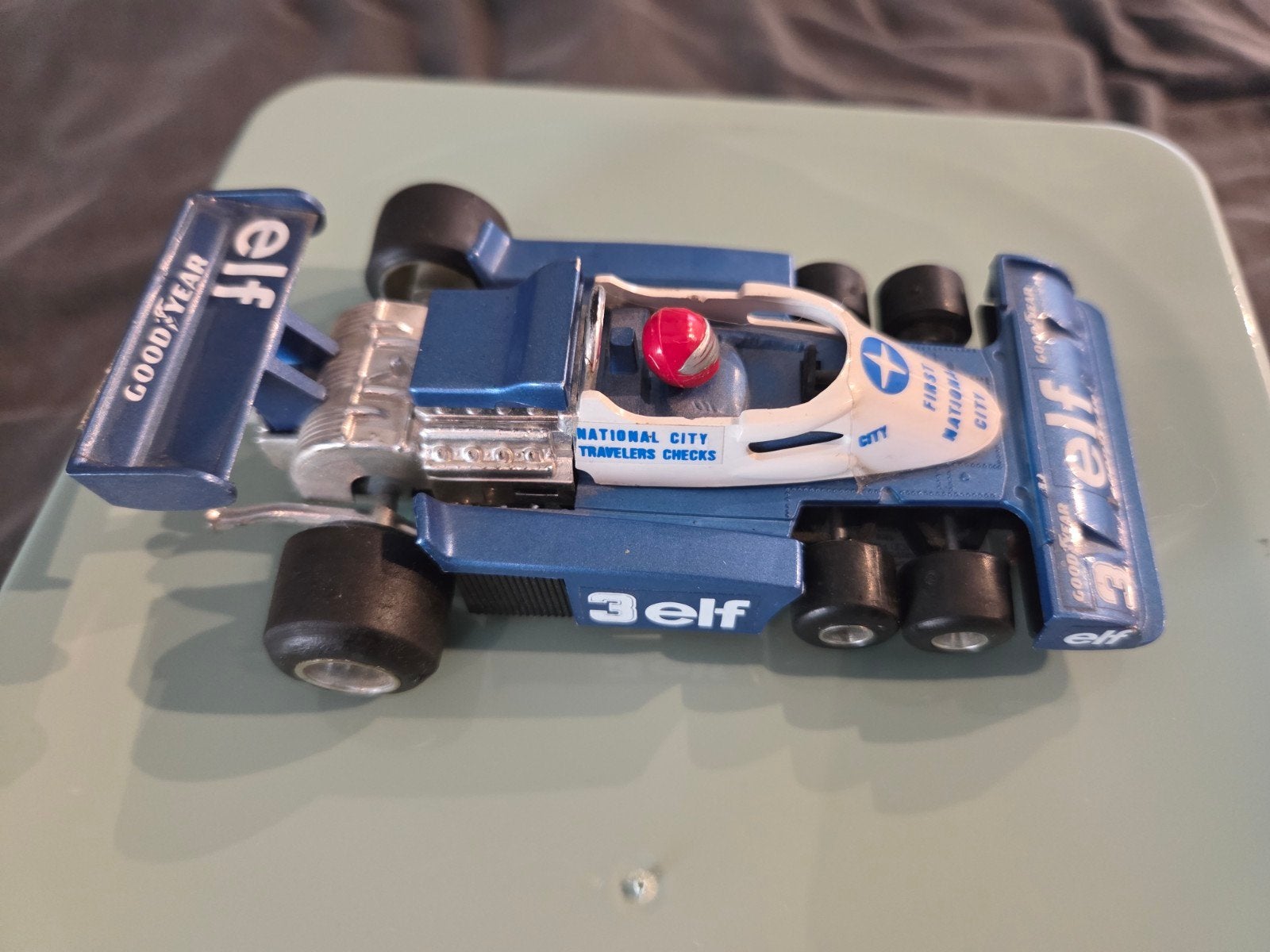 Vintage Polistil Tyrrell P34/2, Ophalen of Verzenden, Gebruikt, Auto