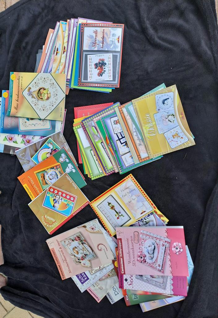 Grote collectie hobby boeken, Hobby en Vrije tijd, Kaarten | Zelf maken, Ophalen, Zo goed als nieuw, Overige thema's, Knipvel
