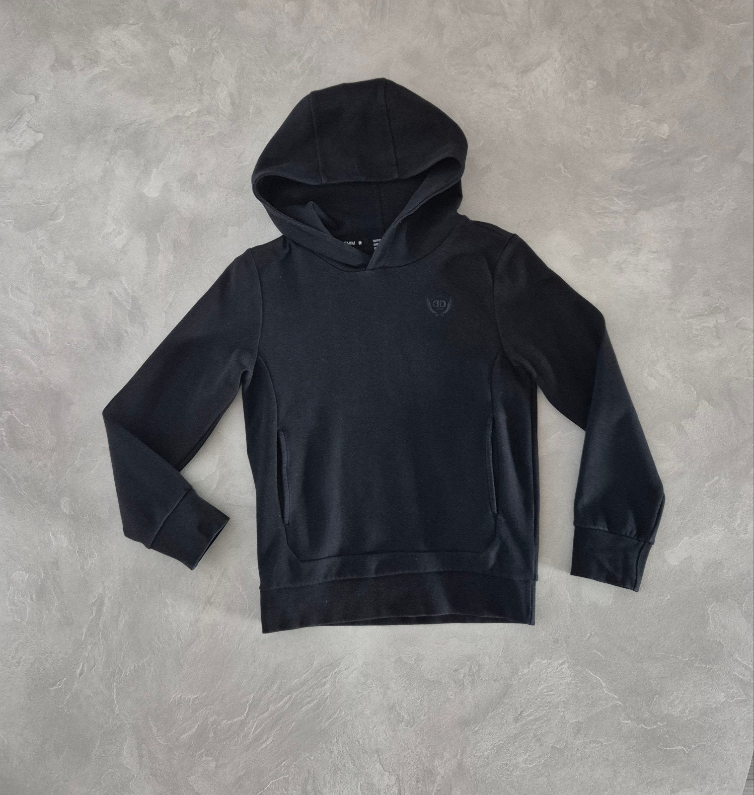 Zwarte hoodie sweater trui Dutch Dream Denim maat 140

Comfo, Ophalen of Verzenden, Zo goed als nieuw, Jongen, Trui of Vest