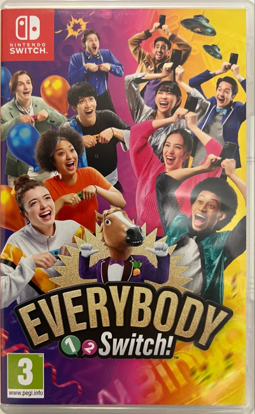 Everybody 1-2-Switch! Nintendo Switch - Familieplezier, Overige genres, Eén computer, Ophalen of Verzenden, Zo goed als nieuw